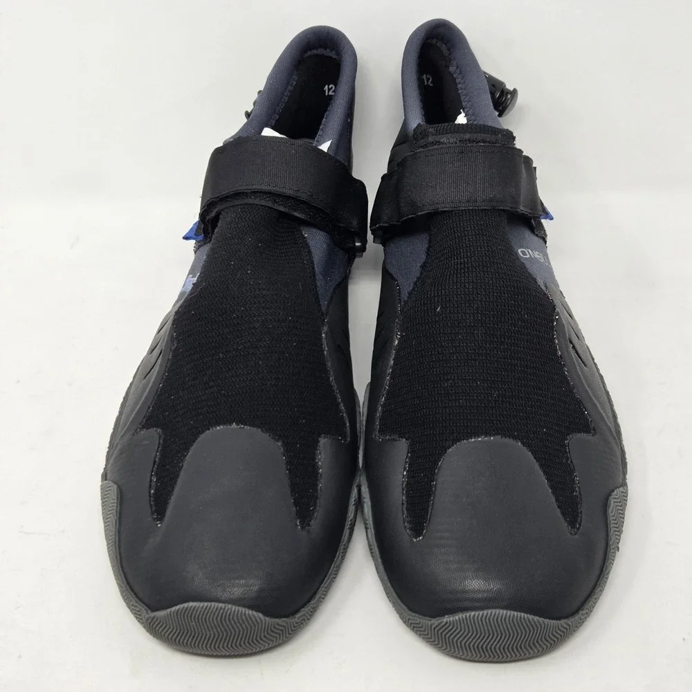 O'Neill SUPERFREAK Tropical 2MM Round Toe Booties Black Mens Size 12